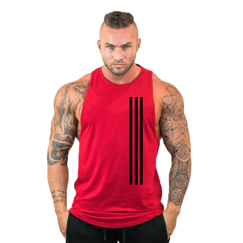 

Новинка 2022, мужские летние спортивные повседневные топы, мужские быстросохнущие свободные жилеты из хлопка для бега