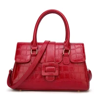 fashion design pu leather crossbody bags for women luxury korean version simple shoulder bag female purse and handbag