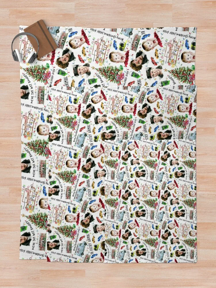 Домашнее одеяло Kevin McCallister для рождественских праздников теплое зимнее Роскошное