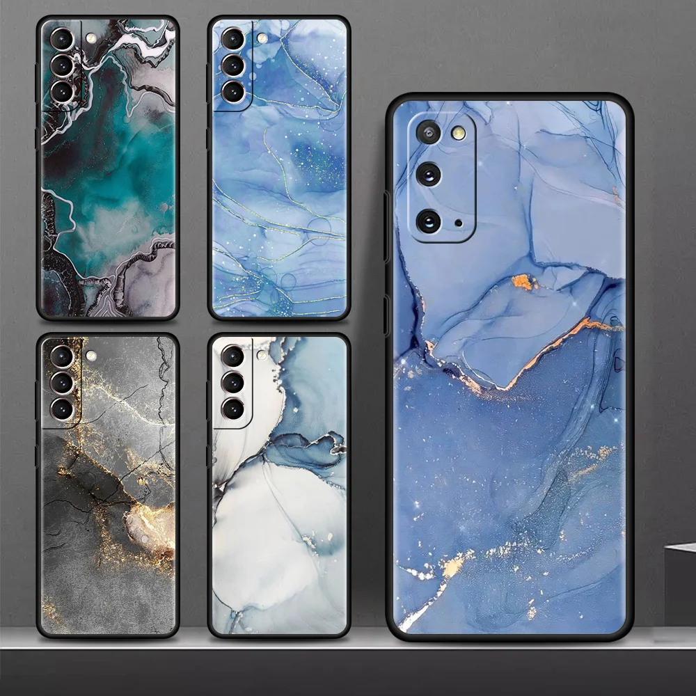 

Pattern Marble Case For Samsung Galaxy S22 S20 FE S21 Plus S10 Lite S9 S8 S10e Note 20 10 Lite Silicone Phone Cover