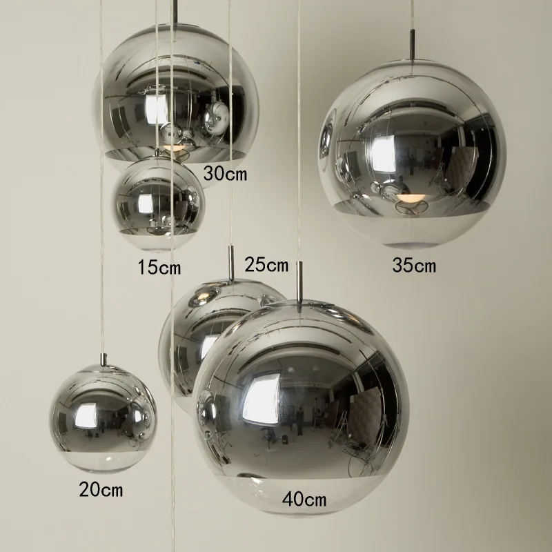 

Современные подвесные светильники со стеклянным шаром, освещение для гостиной, комнатной кухни, декоративные лампы для столовой