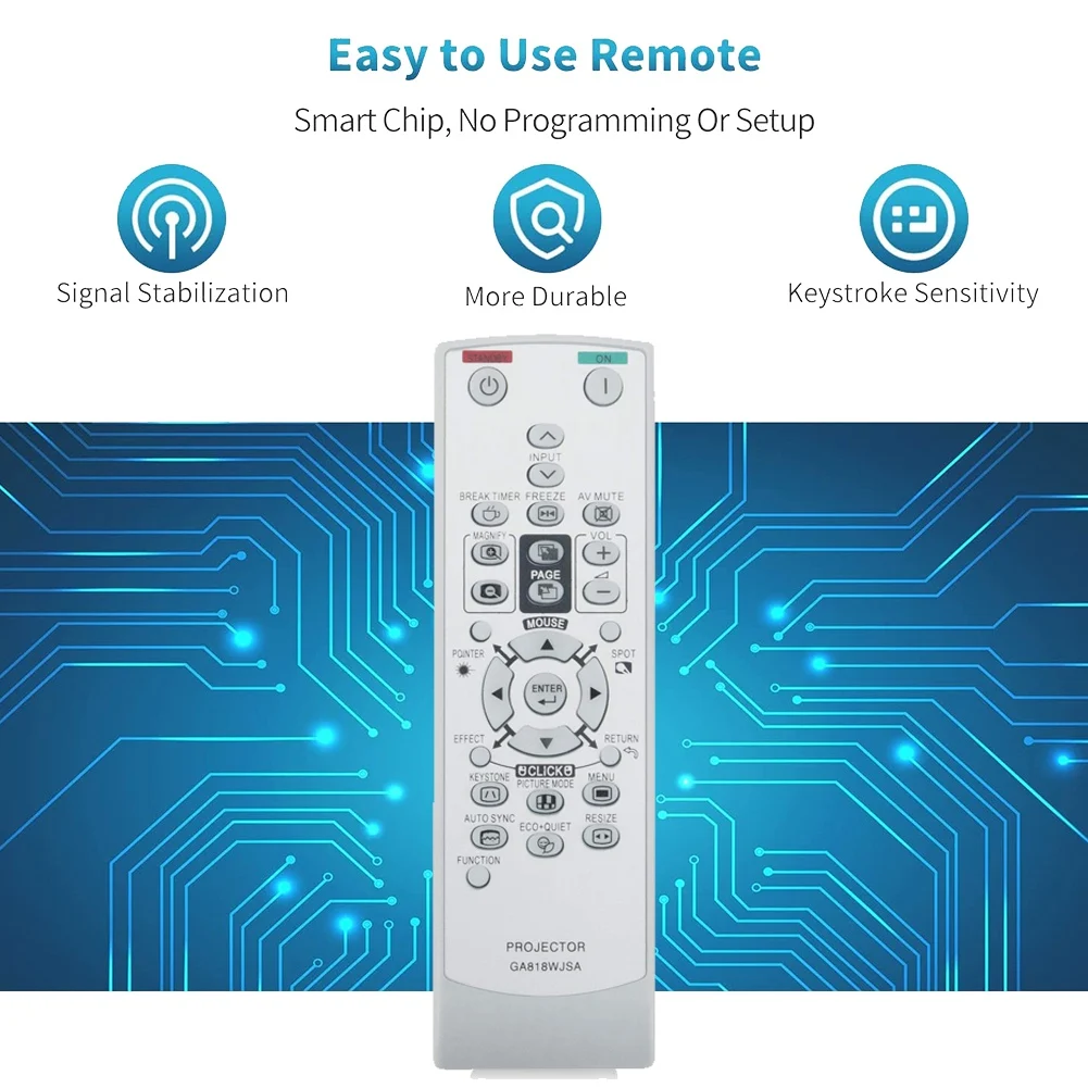 Запасной пульт дистанционного управления GA818WJSA для проектора