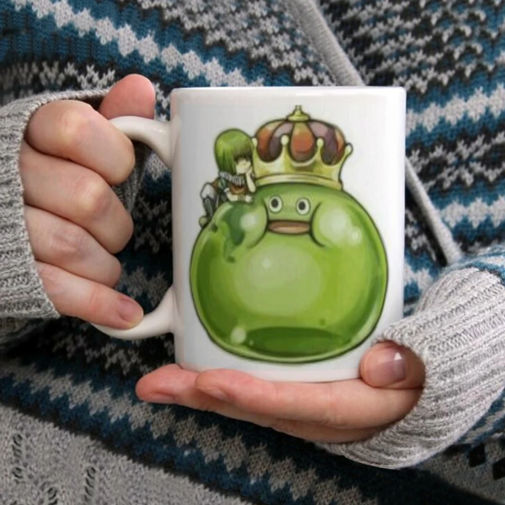 Керамическая кружка Dragon Quest Dai с мультипликационным рисунком аниме приключения