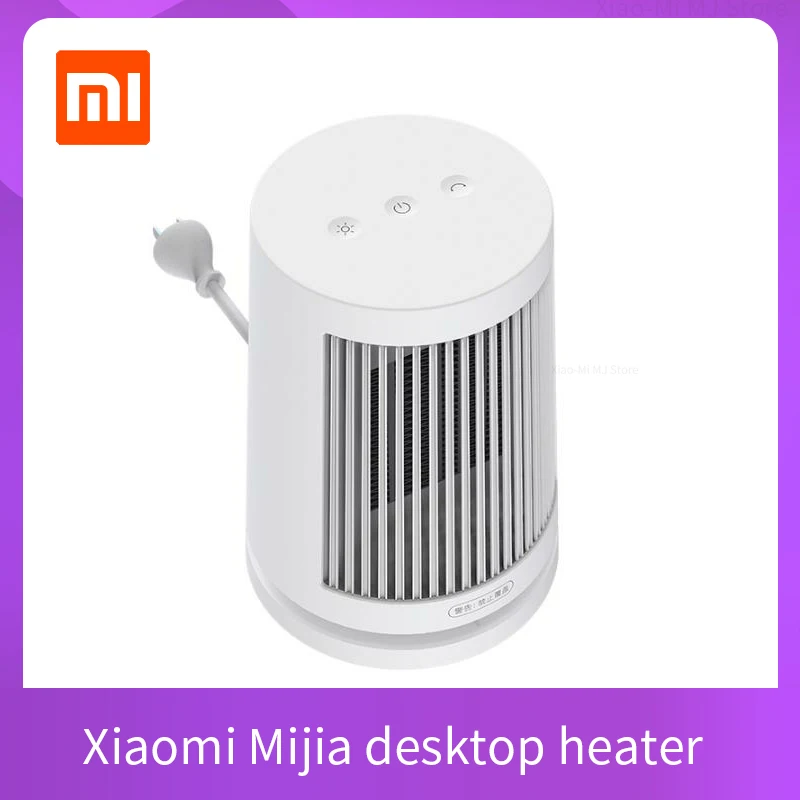 

Xiaomi Mini Portable Electric Fan Heater Baby Warm Countertop Home Office Hand Warmer Winter Fast Heating Fireproof Hot Air