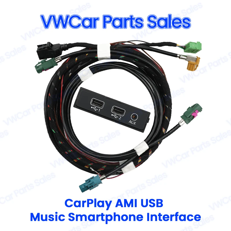 For Audi A4 A5 B9 8W Q5 Q7 FY CarPlay Android Auto USB Smartphone Interface Adapter 8W0 035 736 8W0035736