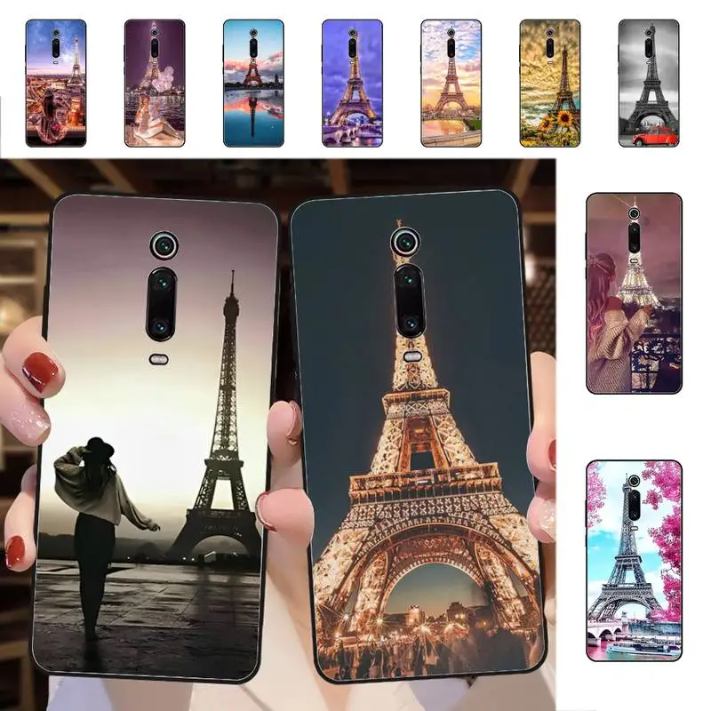 

Romantic Paris Eiffel Tower Phone Case for Redmi 5 6 7 8 9 A 5plus K20 4X S2 GO 6 K30 pro