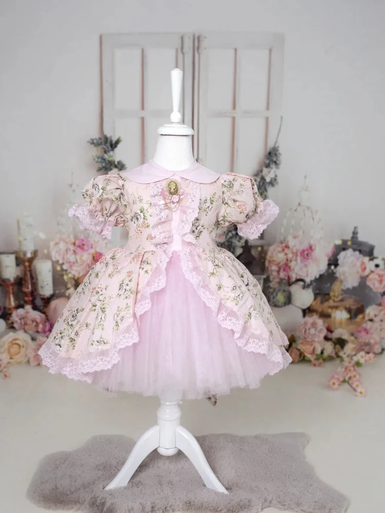 Женское летнее розовое платье в турецком стиле винтажное принцессы для пасхи дня