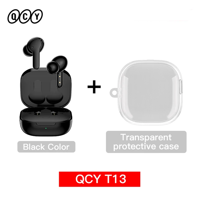 QCY T13 black + case