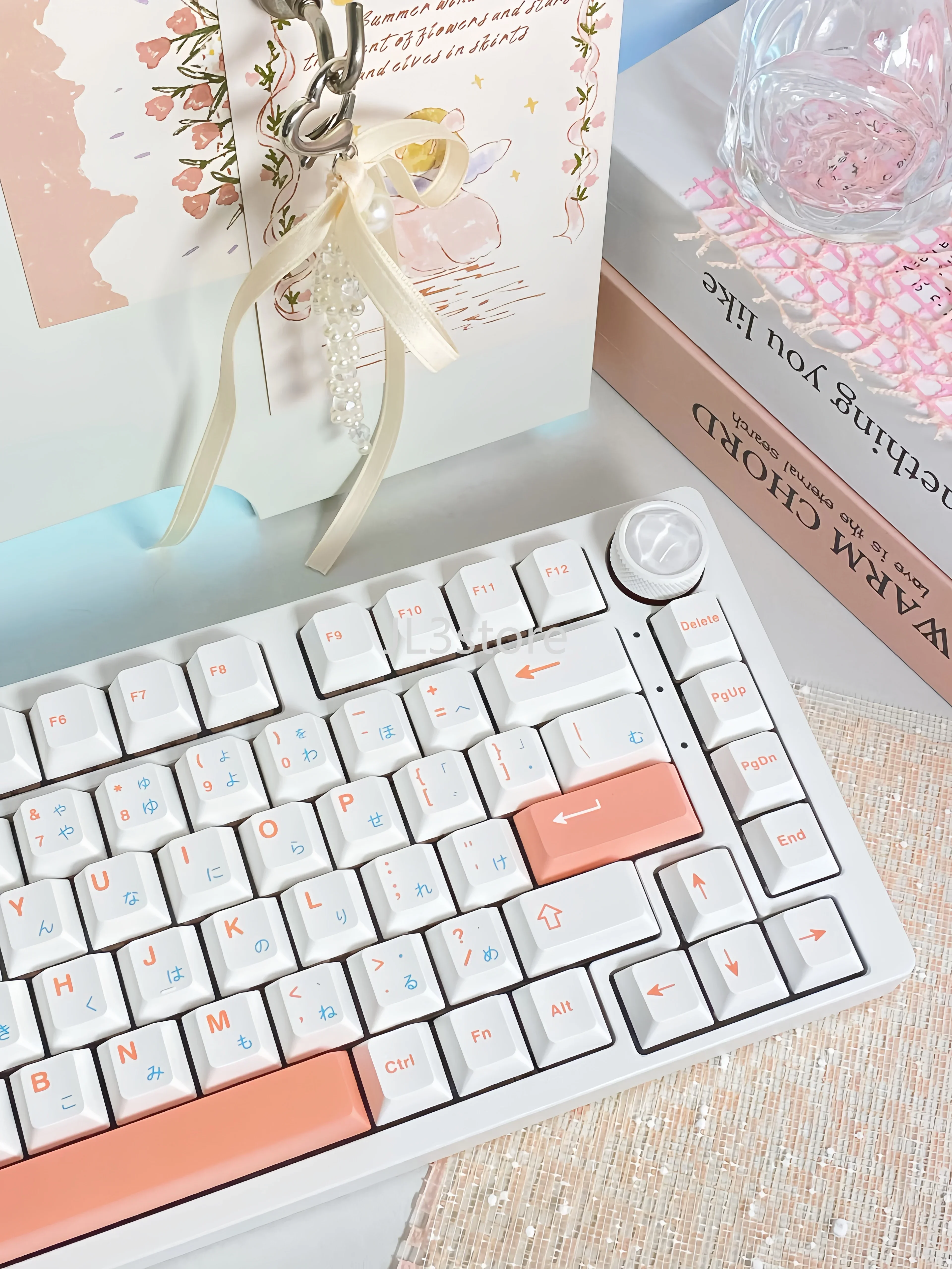 Ice Berry Pink Sky Blue Свежие механические колпачки для клавиш PBT Оригинальные 68/84/75/96/98/100