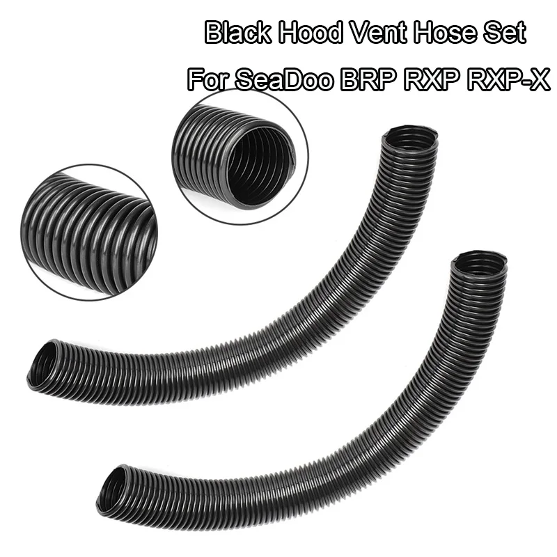 

Два шланга для Sea-Doo, набор вентиляционных шлангов с черным капотом для SeaDoo BRP RXP RXP-X Sea Doo 291002489
