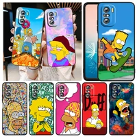 the simpsons for xiaomi redmi k40 gaming k30 9i 9t 9a 9c 9 8a 8 go s2 6 6a 5a 5 pro prime capa black phone case