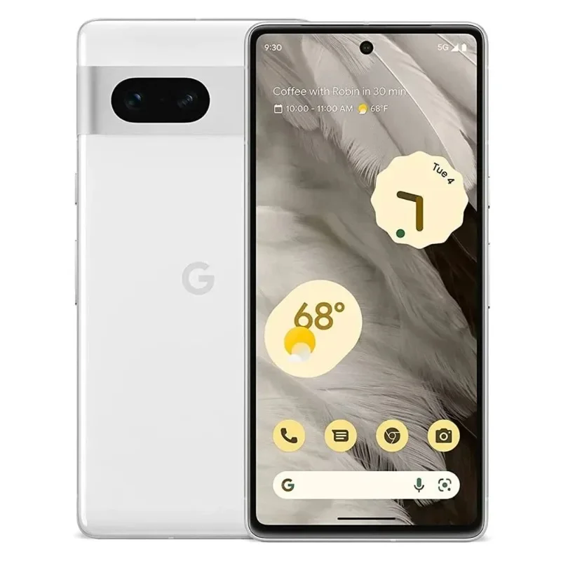 Фото Смартфон Google Pixel 7 5G, разблокированный, 6.3 дюйма, 90 Гц AMOLED, 8 ГБ ОЗУ, 128/256 ГБ, камера 50 МП, 4355 мАч, NFC, Android №3