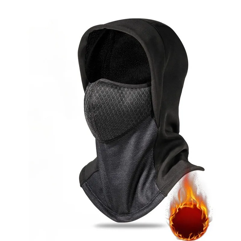 

Мотоциклетная маска, флисовая Рабочая сохраняющая тепло мотоциклетная Балаклава, мотоциклетная зимняя ветрозащитная Лыжная маска для мужчин и женщин