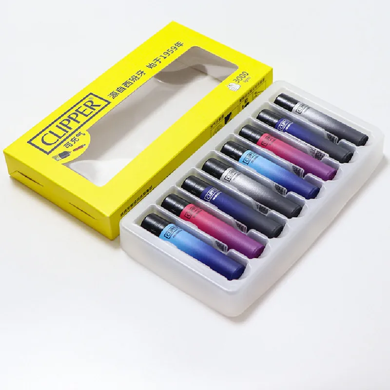 Машинка для стрижки Бутановая газовая зажигалка с открытым огнем креативный