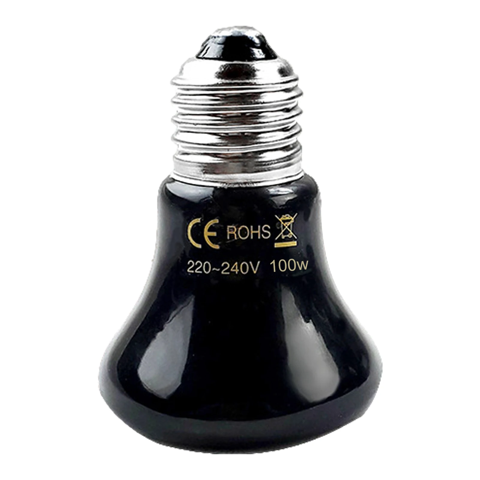 

Pet Reptile Far Infrare Ceramic Heating Lamp 110V 220V Heat Emitter Light Bulb 25W 50W 75W 100W Reptile Lamp