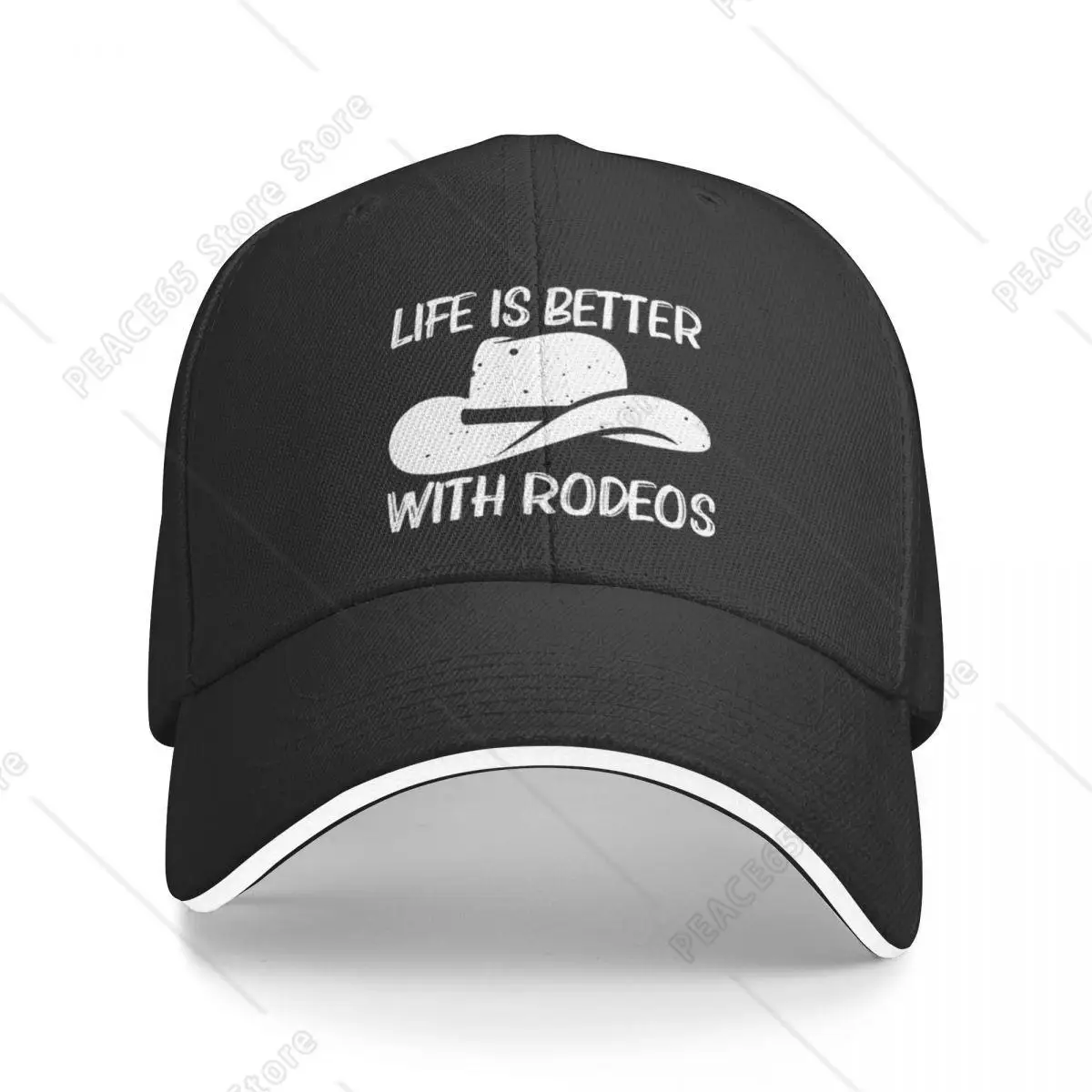 Life Is Better с Rodeos высококачественные бейсболки для женщин и мужчин Кепка козырьком