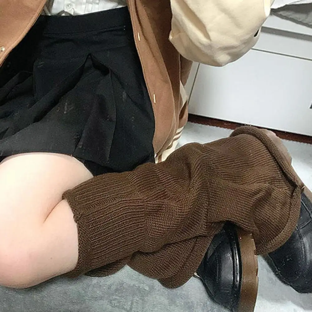 

Popular Leg Socks Wide Leg Ladies Loose Knitting Leg Warmers Women Leg Warmers Leg Warmers 1 Pair