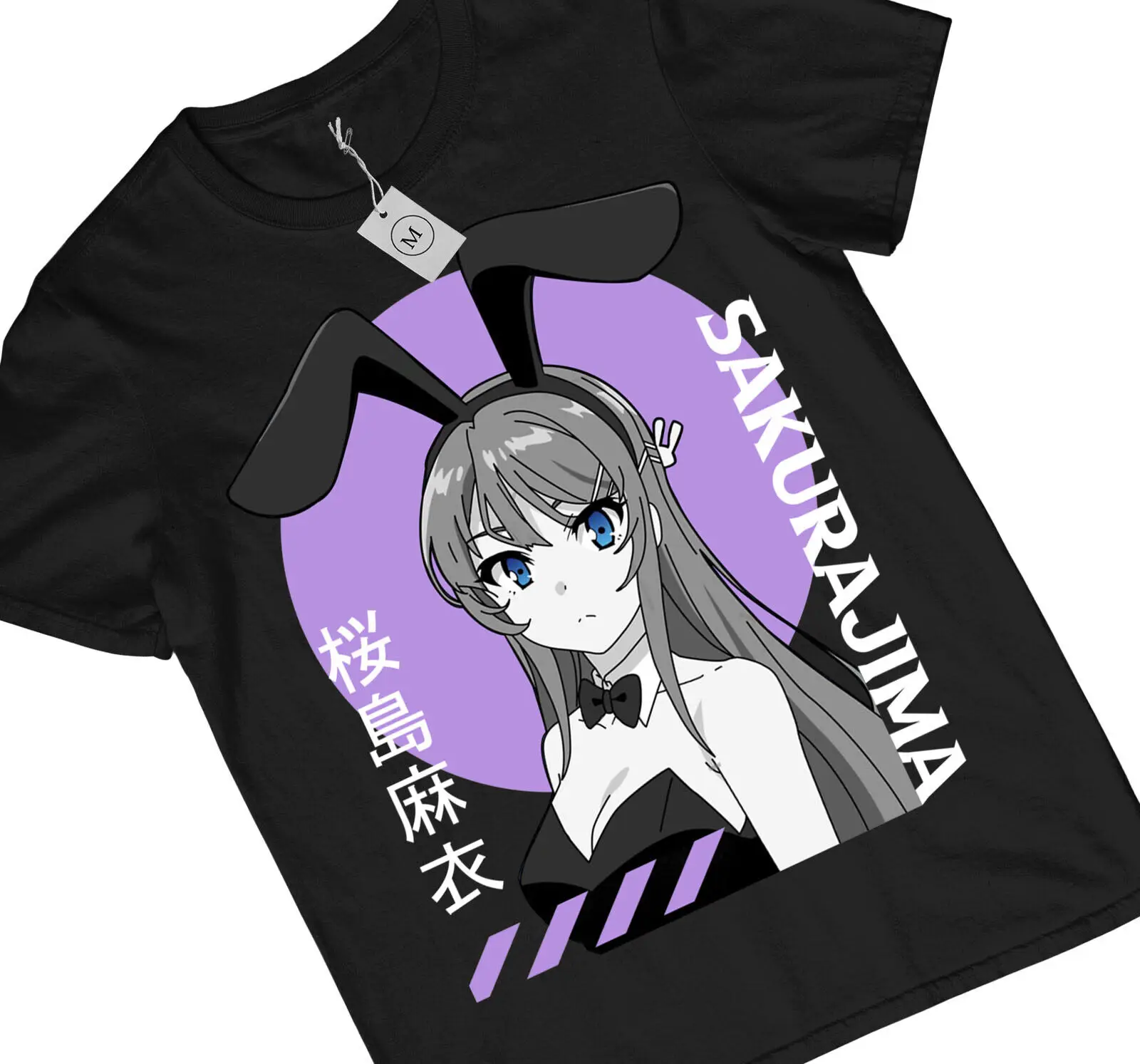 Рубашка Mai Sakurajima - Bunny Girl Senpai унисекс для любителей аниме и манги