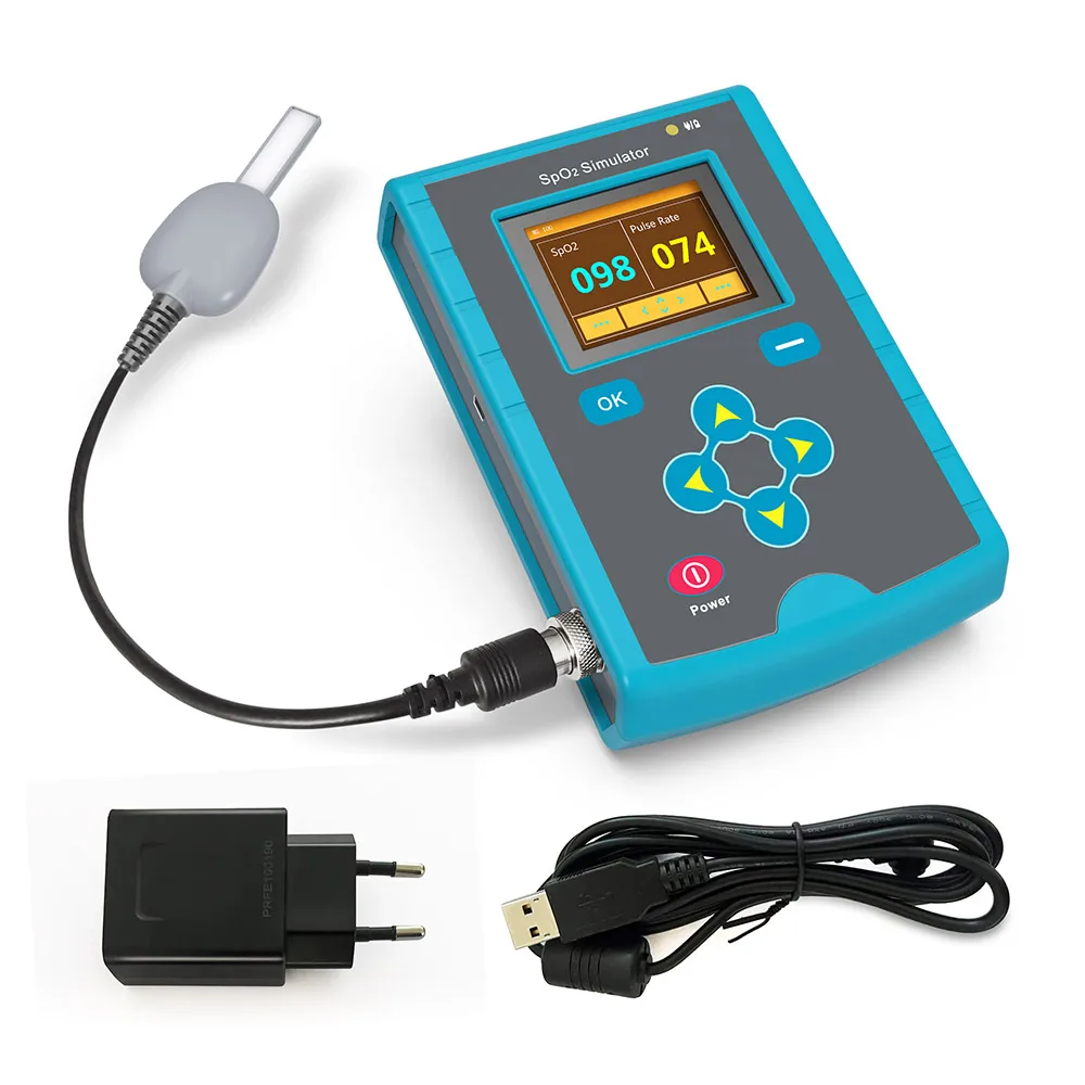 Симулятор CONTEC MS100 SpO2, симуляция насыщения кислородом для продвижения частоты пульса