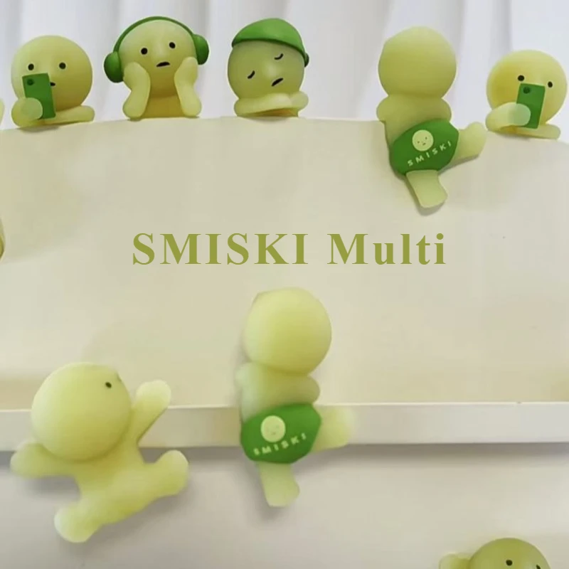 SMISKI Multi Series светящаяся зеленая кукла декоративная настольная модель детская