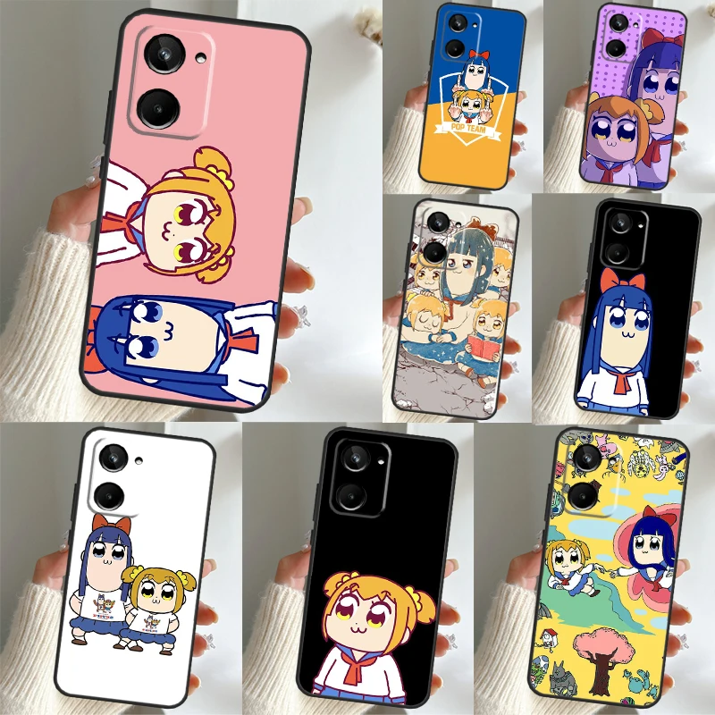 POP Team Epic PIPI чехол для Realme C21Y C25Y C35 C30 C21 C15 C11 GT Neo 5 2 3 Neo 3T 2T 8i 9i 8 9 10 Pro Plus