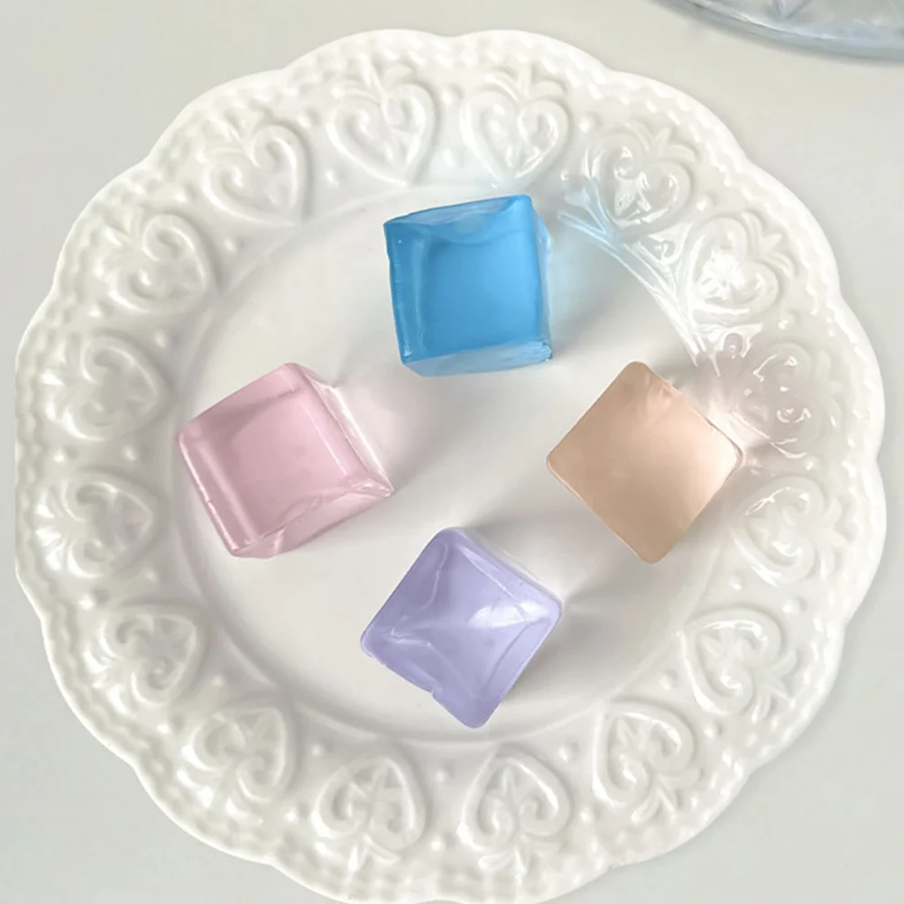 

20pcs Party Relaxing Playthings Decompression Toys Squeeze Toys Ice Cube Anxiety Relief Toys