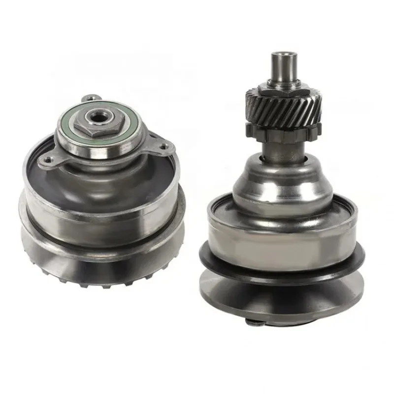 Фото RE0F10A JF011E Набор цепей шкива трансмиссии CVT, подходит для Nissan X-trail Tllda Teana Rogue, резиновый алюминиевый комплект шкивов CVT №4