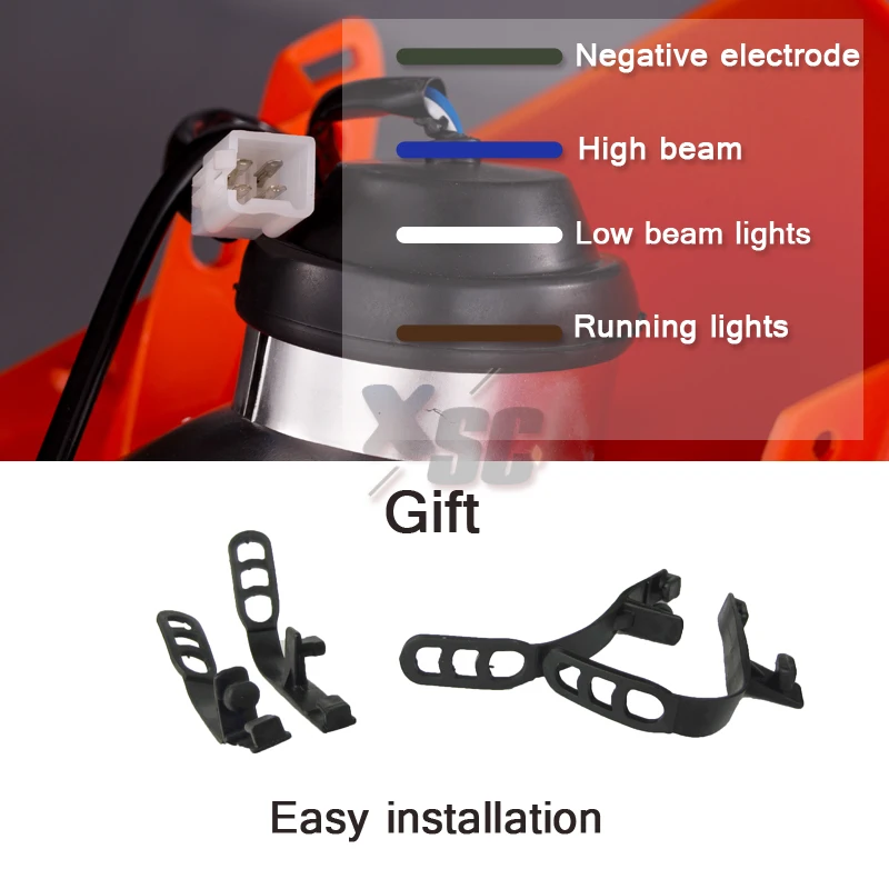 Фара для мотоцикла передняя фара освещение KTM EXC EXCF SXF XC XCW XCF MX 2017 2022 стандартная