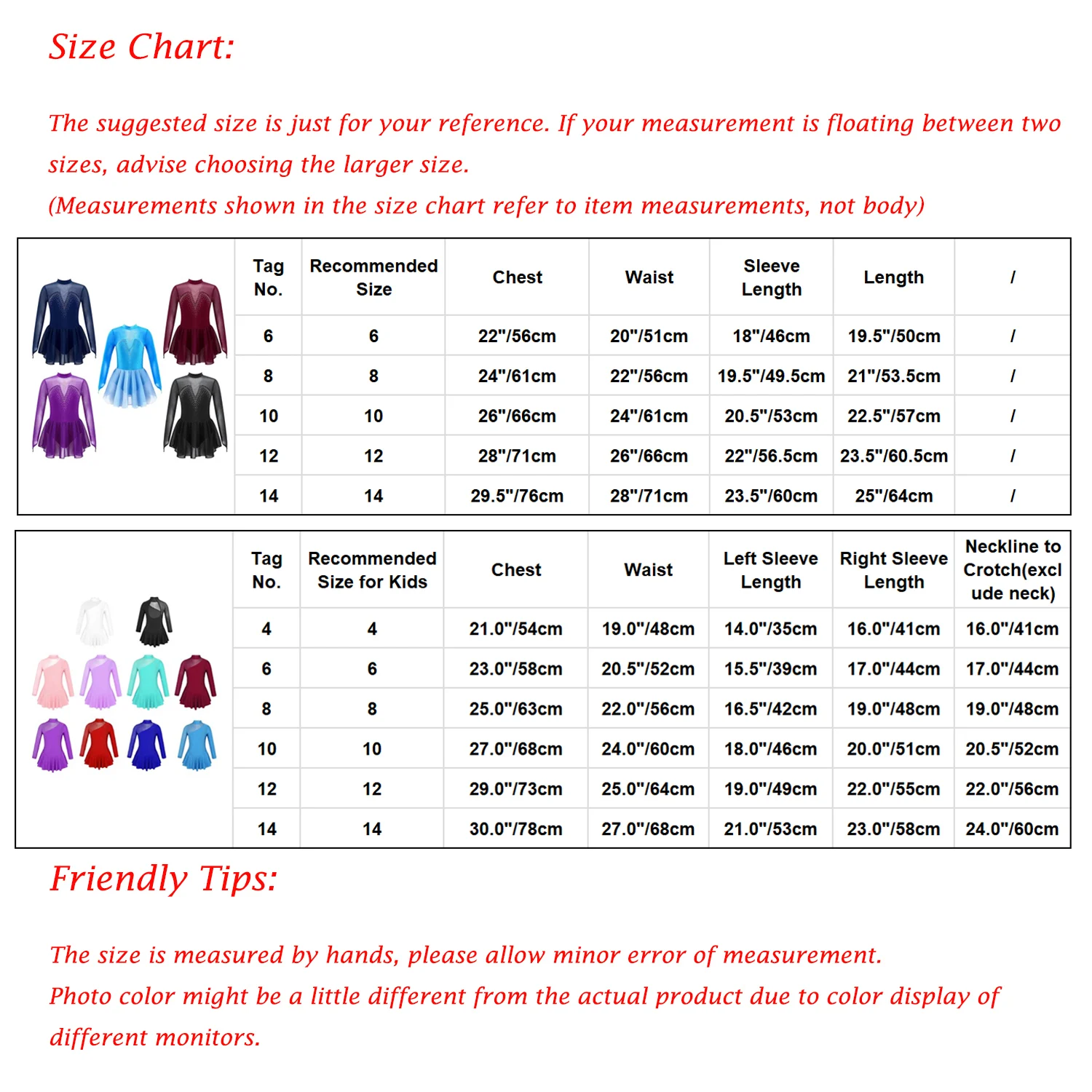 Kids Teens Ballet Gymnastics Leotard Dress Sparkly Rhinestone Tulle Figure Ice Skating Roller Girls Dance Wear | Тематическая