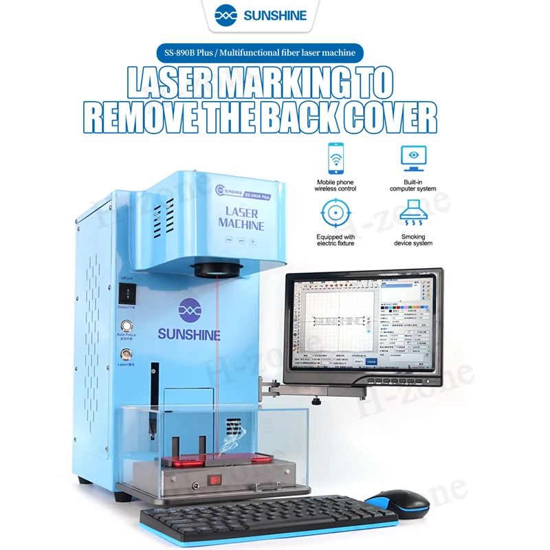 

Фотоаппарат для лазерной маркировки iPhone 13 pro, 20 Вт