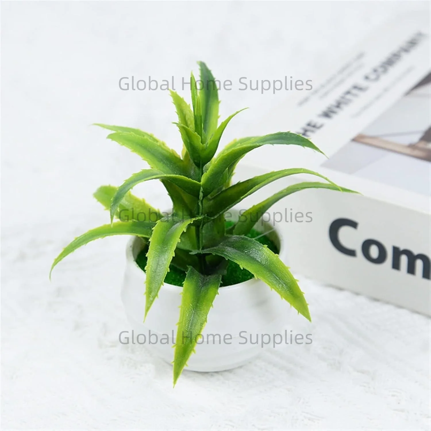 Искусственные мини-растения бонсай из полипропилена