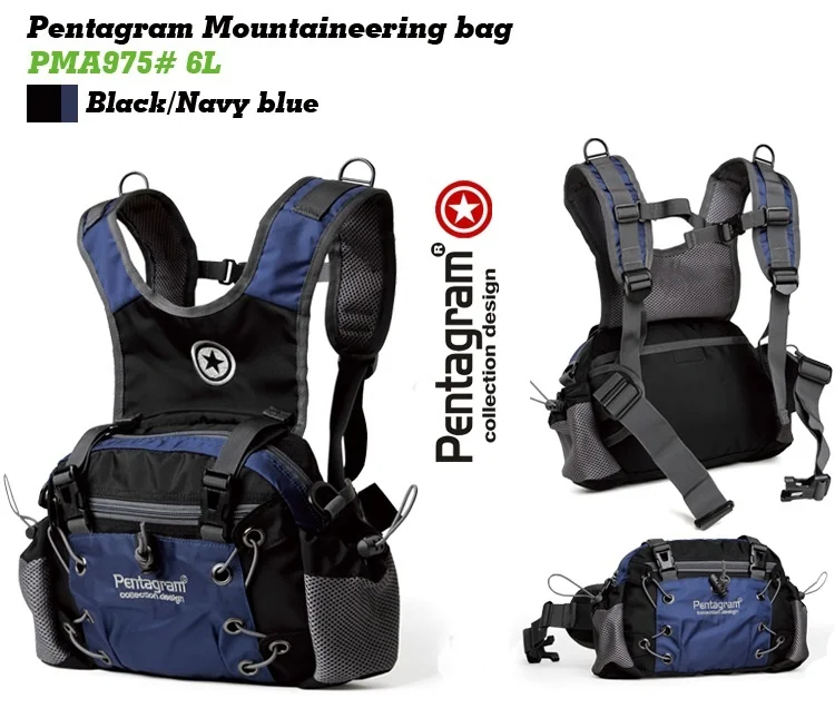 

Free shipping New Brand classic casual 6L waist bag fashion quality waistpacks man multifunctional bag sales small backpack