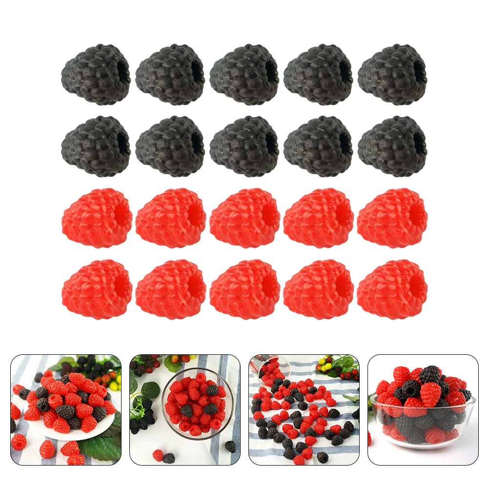 

Fruit Artificial Fake Strawberries Lifelike Props Berry Decoration Model Simulation Figurine Friut Cherries Photo Decorative