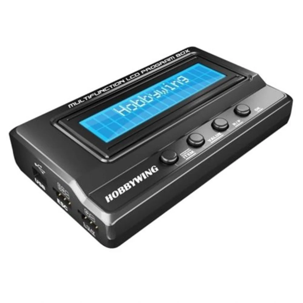 

Мультифункциональная ЖК-программа Hobbywing 3 в 1, многофункциональная программа с картой (встроенный с USB-адаптером, Lipo-вольтметр для РУ FPV-дрона