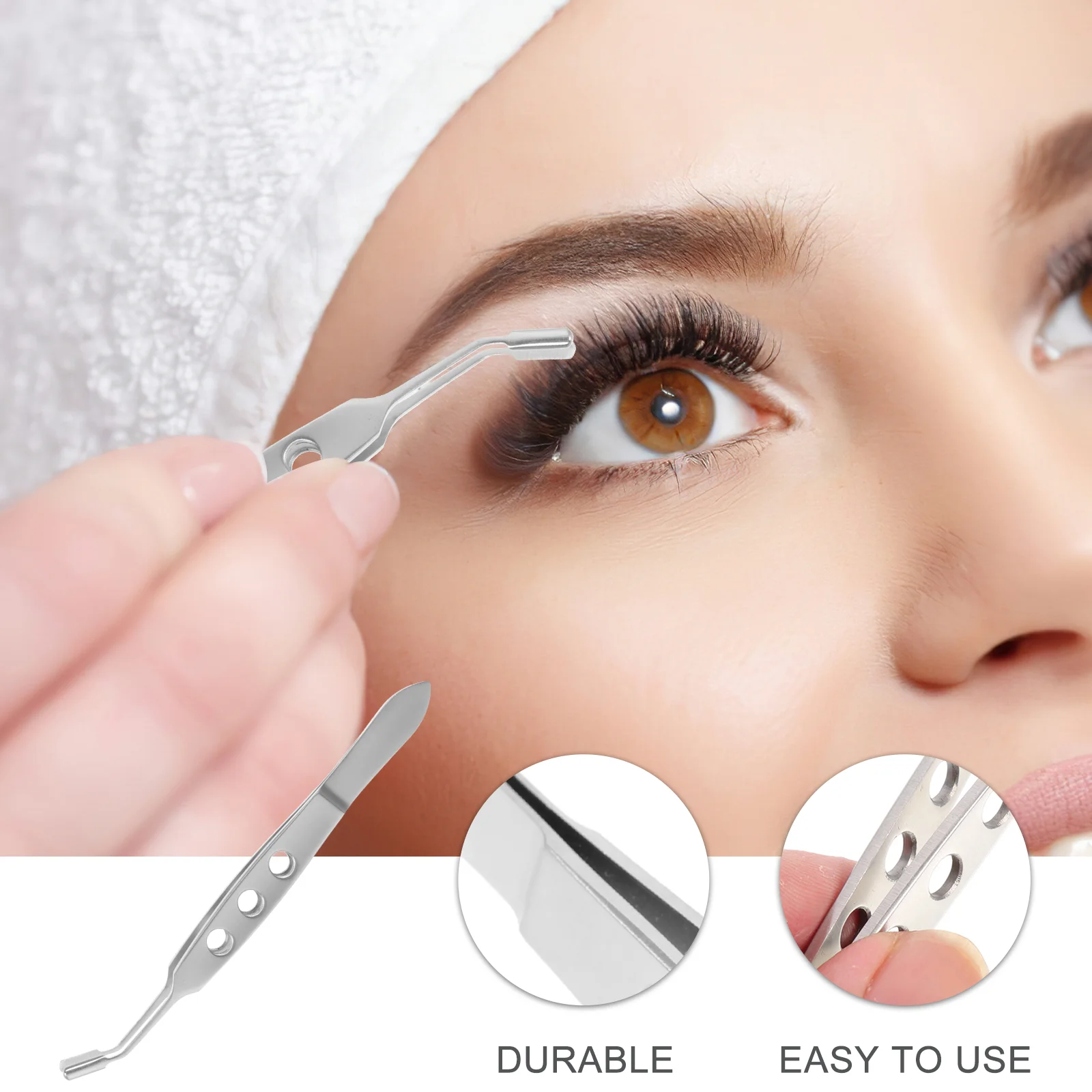 Массажные щипцы Meibomian Gland из нержавеющей стали пинцет для век компрессор