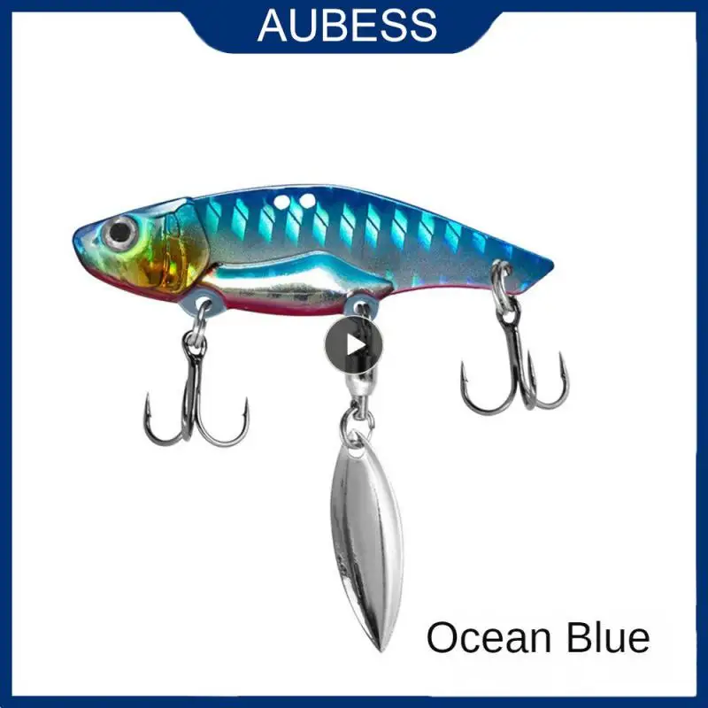 

Metal Lure Cast Far Three Hooks Fake Bait Small And Exquisite 3d Fisheye Bait Bionic Bait Colorful Fish Body 12g Lure Bait 5cm