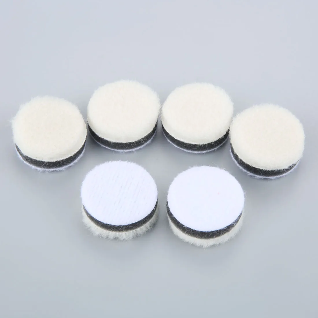 

30 Pcs 1 Inch Wool Polishing Pads For Car Polisher Or Glass Buffing Cleaning Tools Pure Wool Polishing Pads Are Used