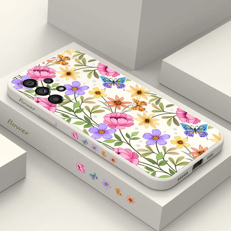 

Exotic Flowers Case For Samsung A73 A53 A33 A23 A13 A03 A03S A72 A52 A52S A32 A02S A02 A12 A71 A51 A31 A22 A21S 4G 5G Cover