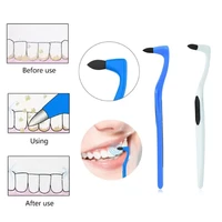 orthodontic toothbrush tooth stain eraser sponge remove tartartea smoke stains oral care interdental brush teeth whitening