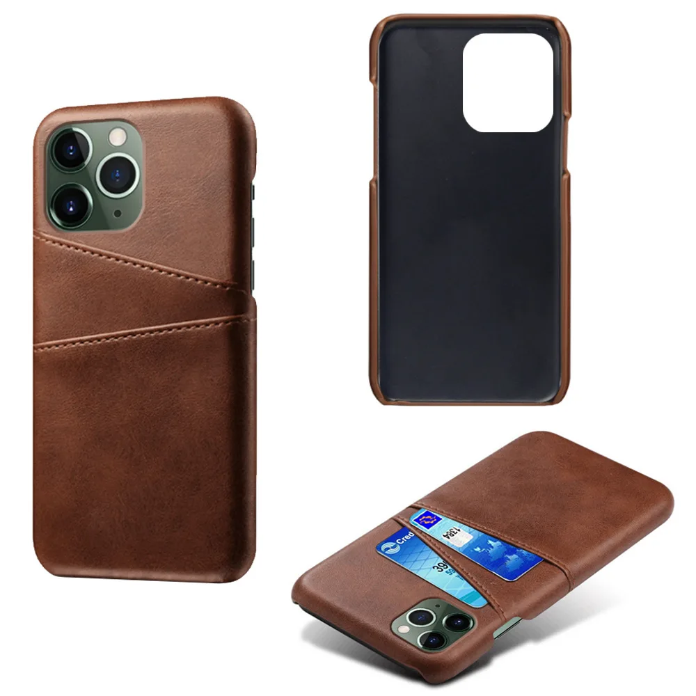 Luxury Card Holder Case for iPhone 6 6s 7 8 Plus SE 2020 Leather Wallet Case for iphone X XR XS 11 12 13 14 Pro Max Phone Cover
