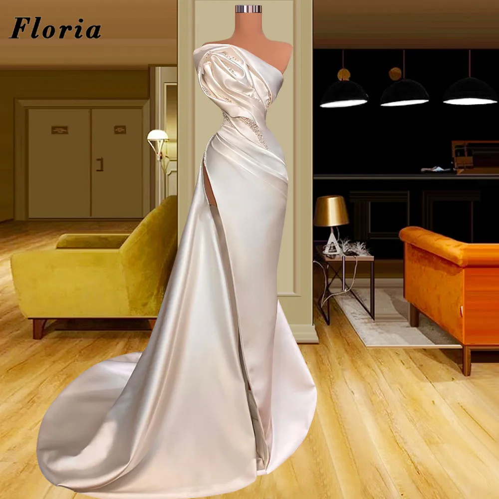 

Элегантные атласные вечерние платья Floria с юбкой-годе, вечернее платье знаменитости в турецком стиле Среднего Востока, женские платья, женское платье для выпускного вечера, 2022