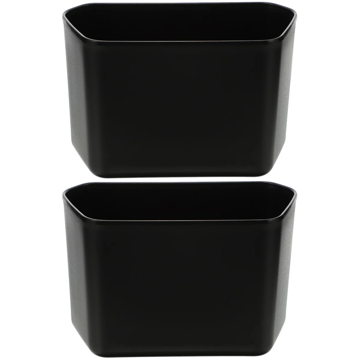 

2pcs Hanging Car Organizer Container Car Storage Box Resistant Car Trash Bin
