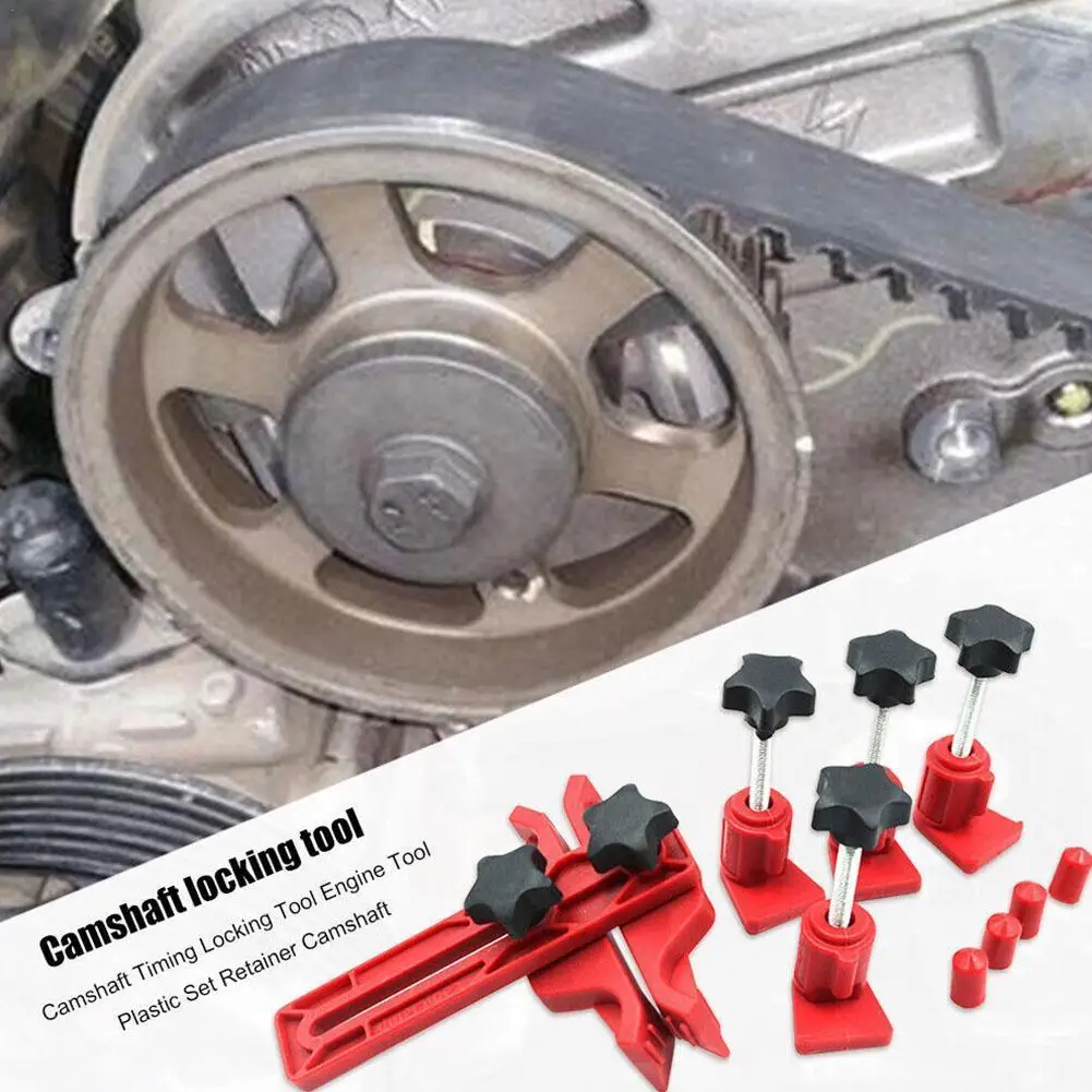 

Universal Cam Camshaft Lock Holder Car Camshaft Timing Clamp Cam Gear Locking Sprocket Fixed Car Dual Gear Tool Tool Lockin S3E5