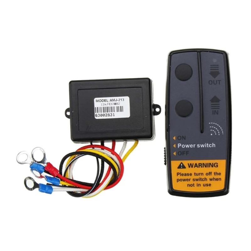 

Профессиональная беспроводная Лебедка Комплект дистанционного управления легкая в эксплуатации беспроводная система управления подходит для внедорожников