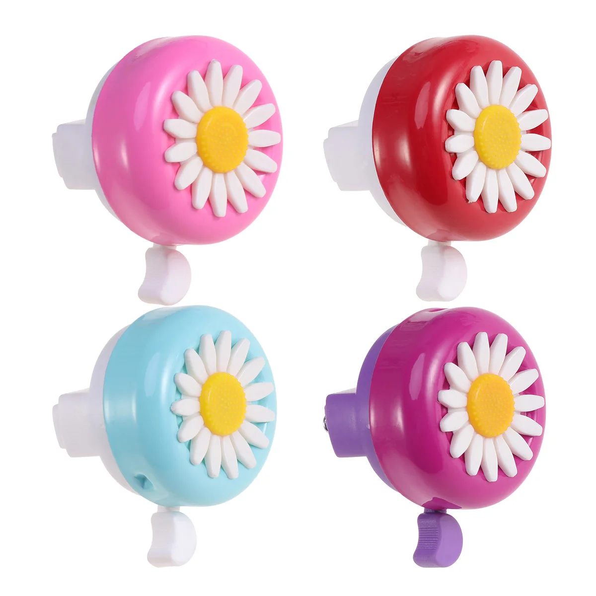 

4PCS Bell Melodious Flower Accessories Bike Bell for Repair Replacement