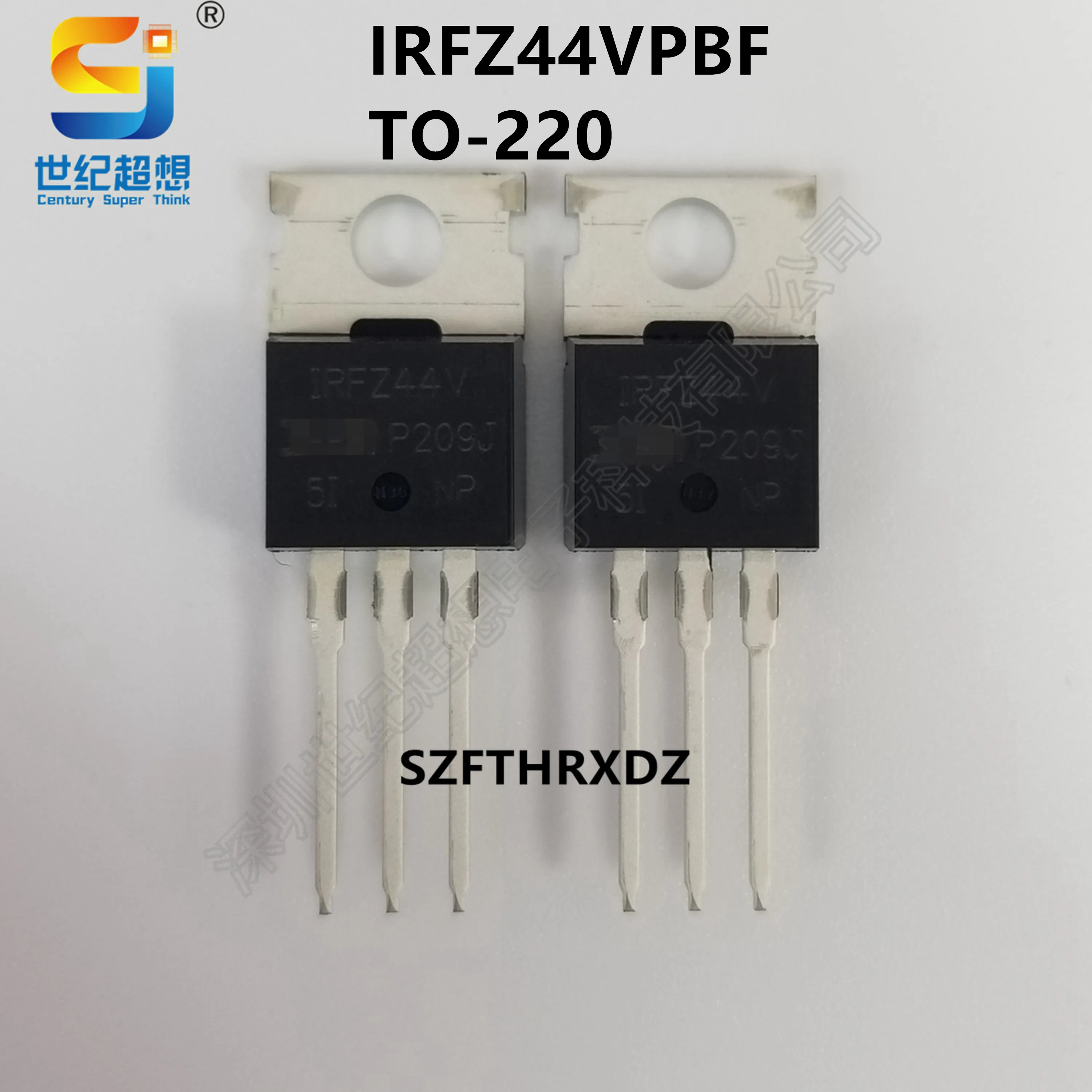 

10pcs 100% New Imported Original IRFZ44VPBF IRFZ44V 60V 55A 115W TO-220 Field-effect transistor