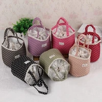 large capacity portable lunch bag round barrel aluminum foil insulation bag 2022 new fresh keeping thickened lunch box caja sac