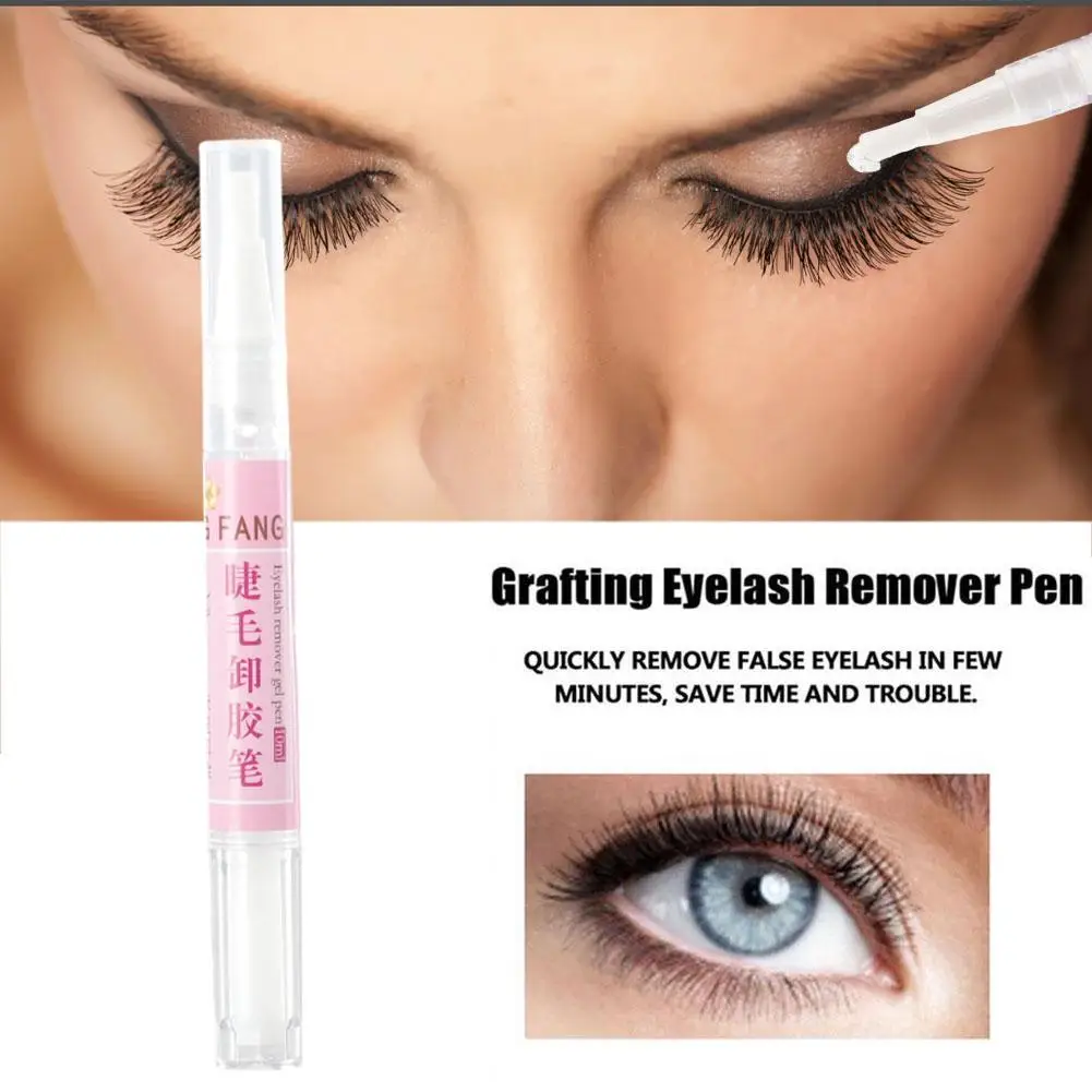 

10ml Eyelash Extension Glue Remover Brush Gel Remover Professional Grafting Remover Glue Lashes Eyelash Extension Pen D4M8