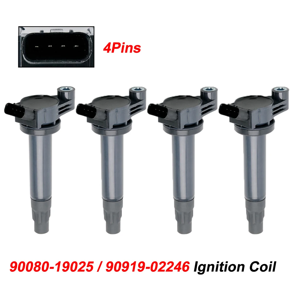 90080-19025 90919-02246 Катушка зажигания для Lexus ES330 RX330 RX400h Toyota Camry Sienna Solara Highlander гибридная