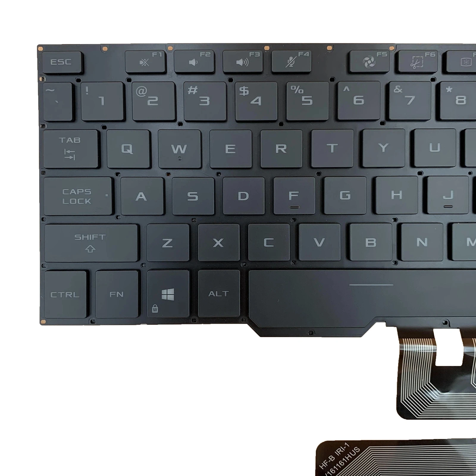 Американская клавиатура для ноутбука с RGB-подсветкой для Asus ROG Zephyrus Duo 15 дюймов GX550L GX550 GX551 GX551Q GX550LXS GX550LWS (art.: 3920cd1fdb4de) - 3920cd1fdb4de